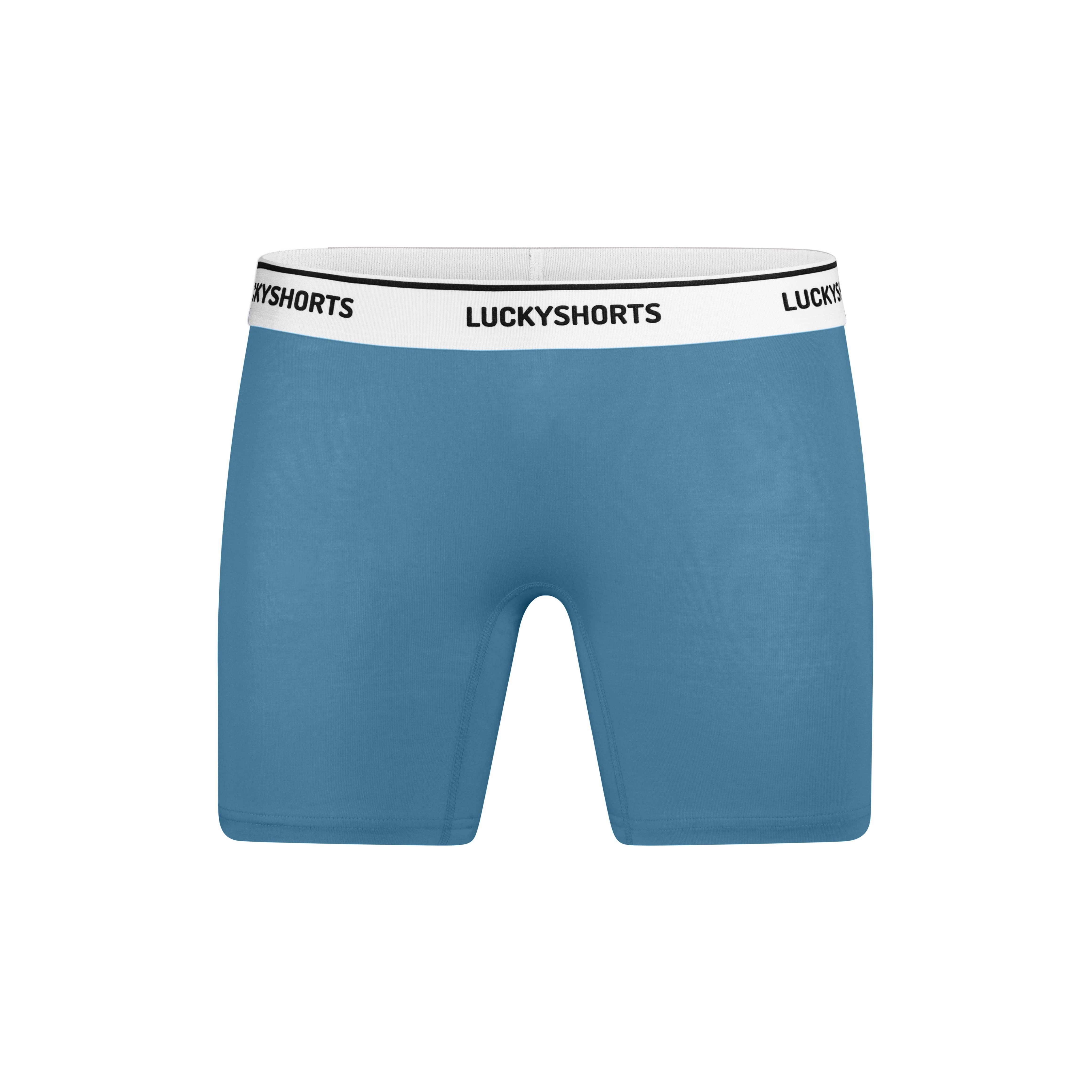 LUCKYSHORTS Lucky Staalblauw
