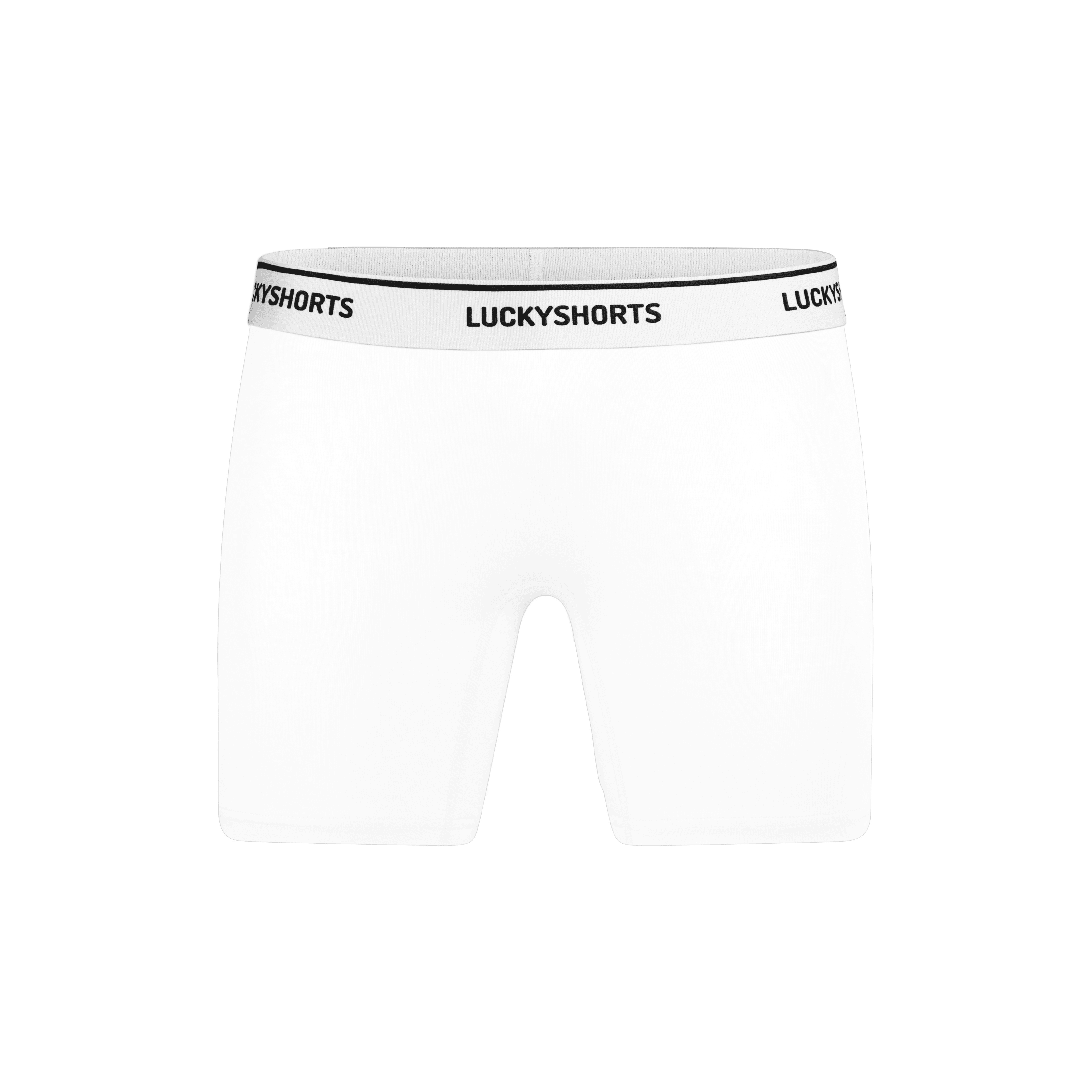 LUCKYSHORTS S / White LUCKY