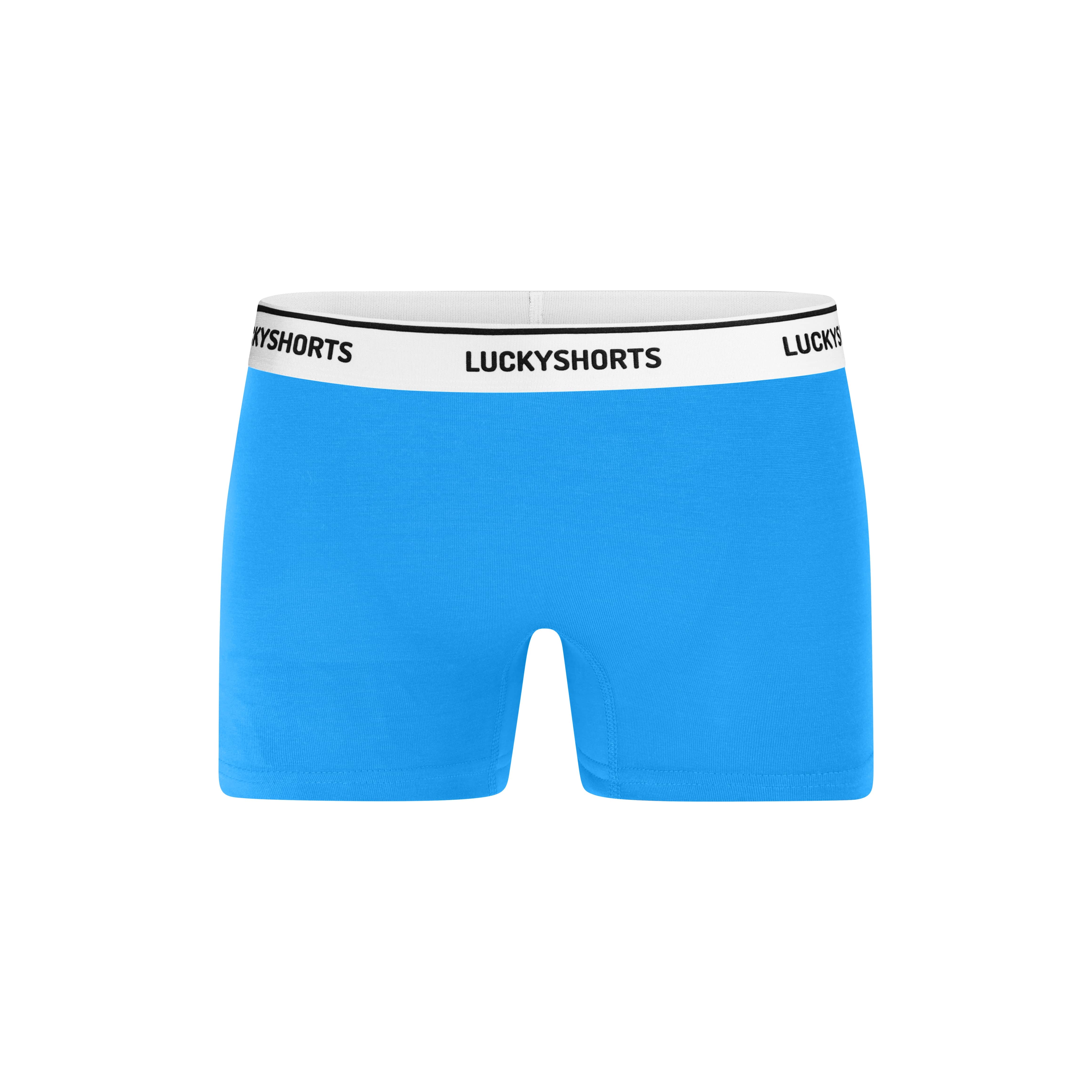 LUCKYSHORTS S Leuchtend blau