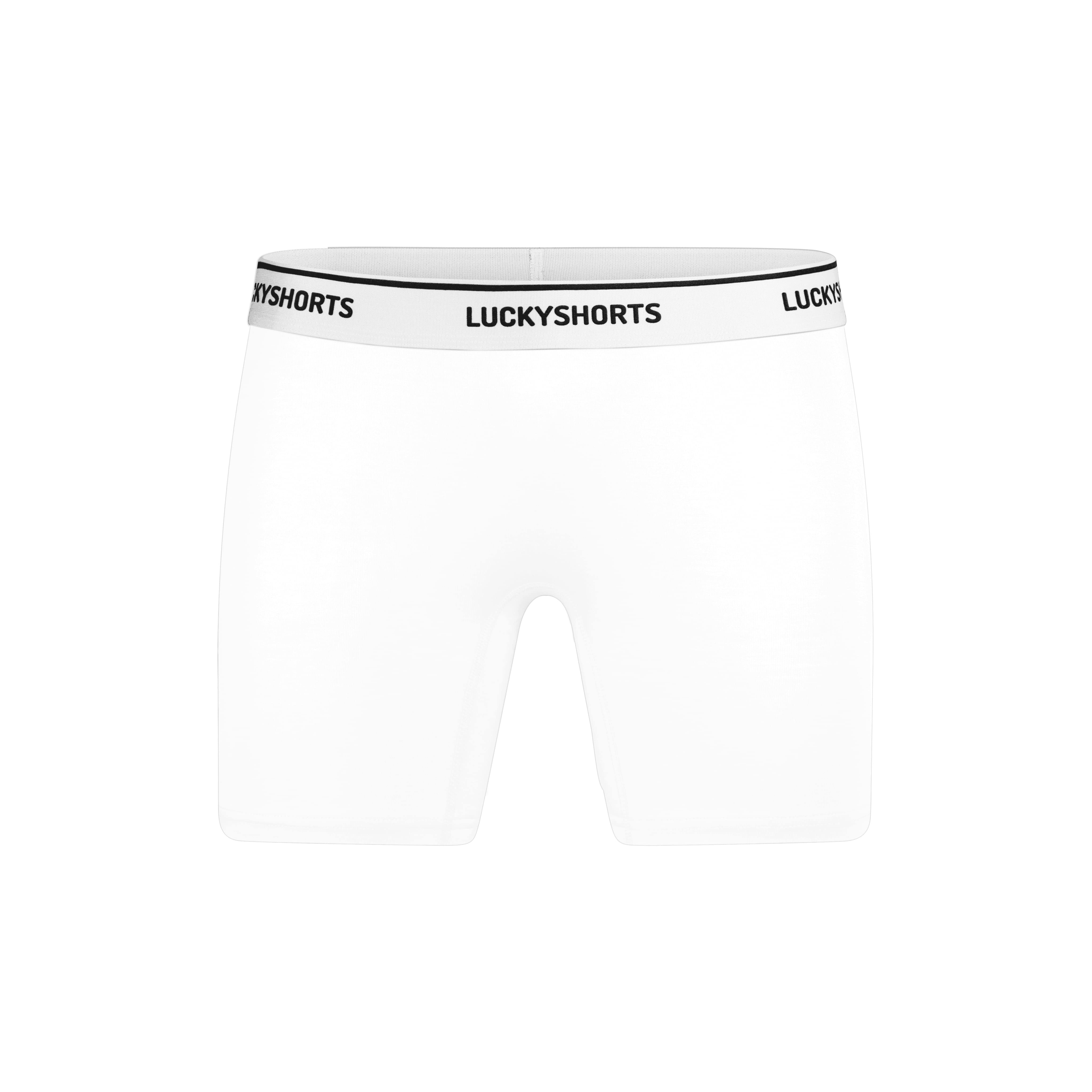 LUCKYSHORTS Lucky White