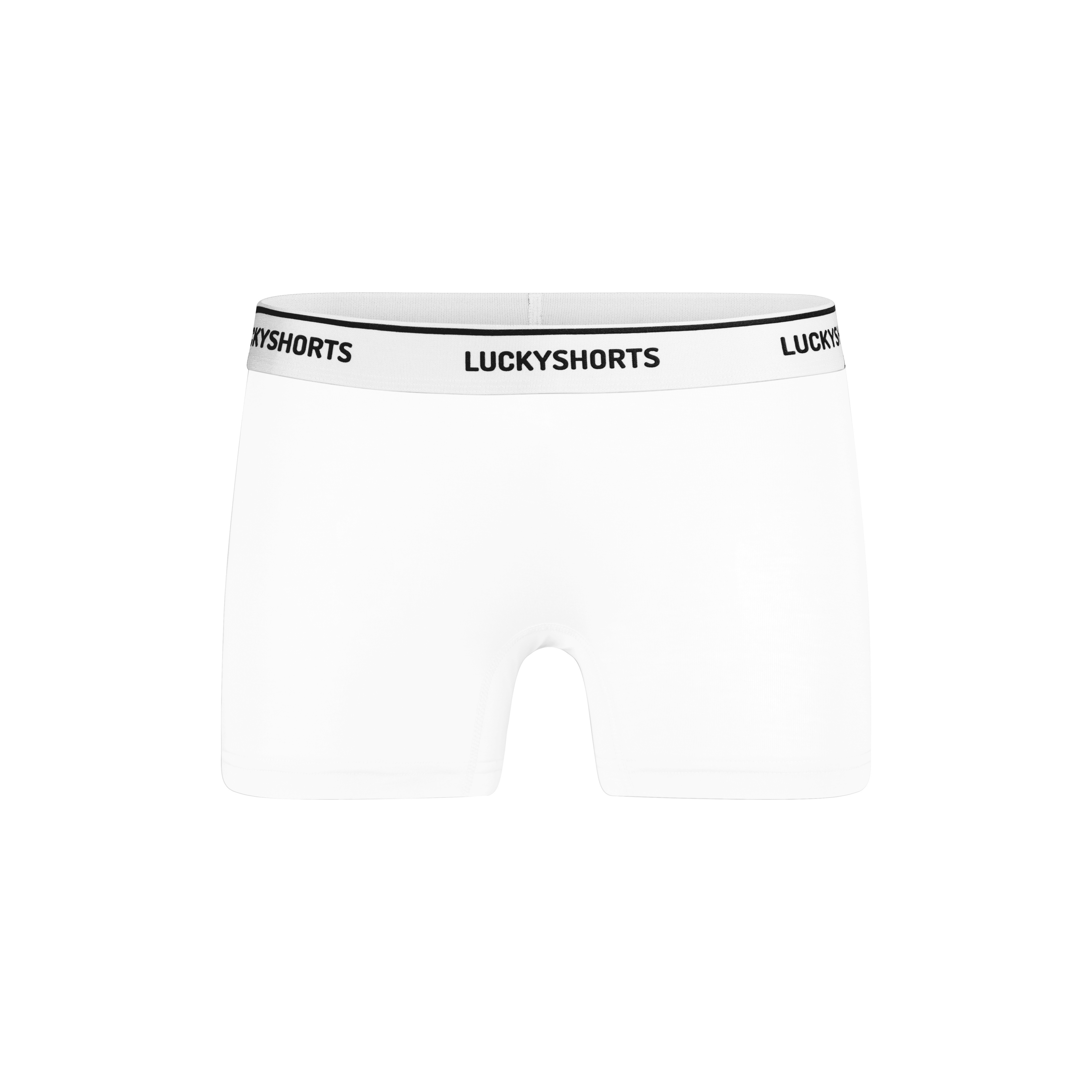 LUCKYSHORTS S / White VIVID