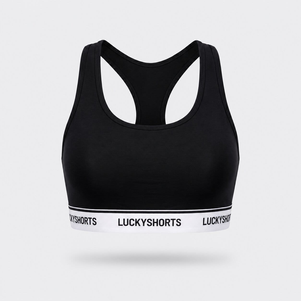 LUCKYSHORTS Raceback Bra Black
