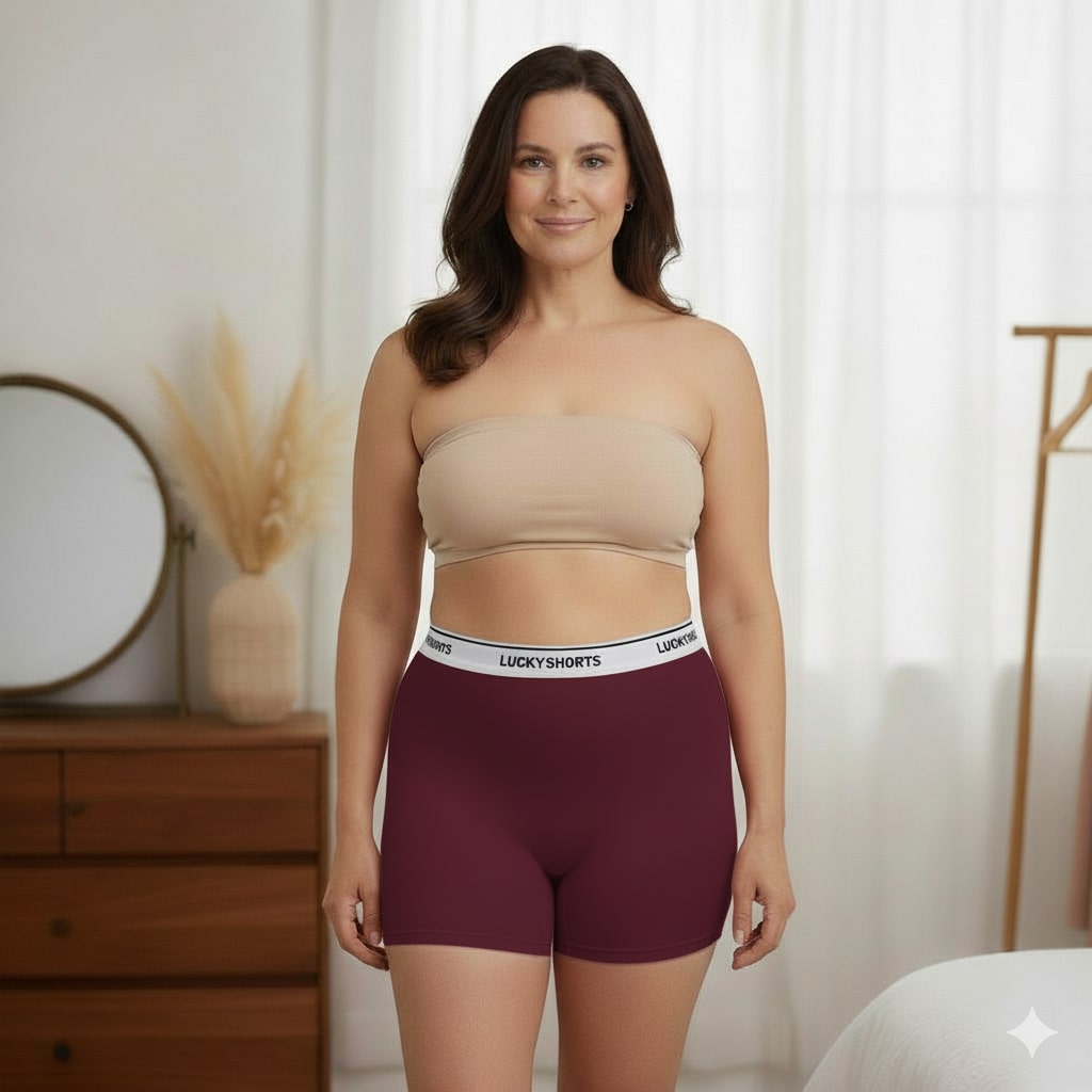 LUCKYSHORTS Hohe Taille Lucky