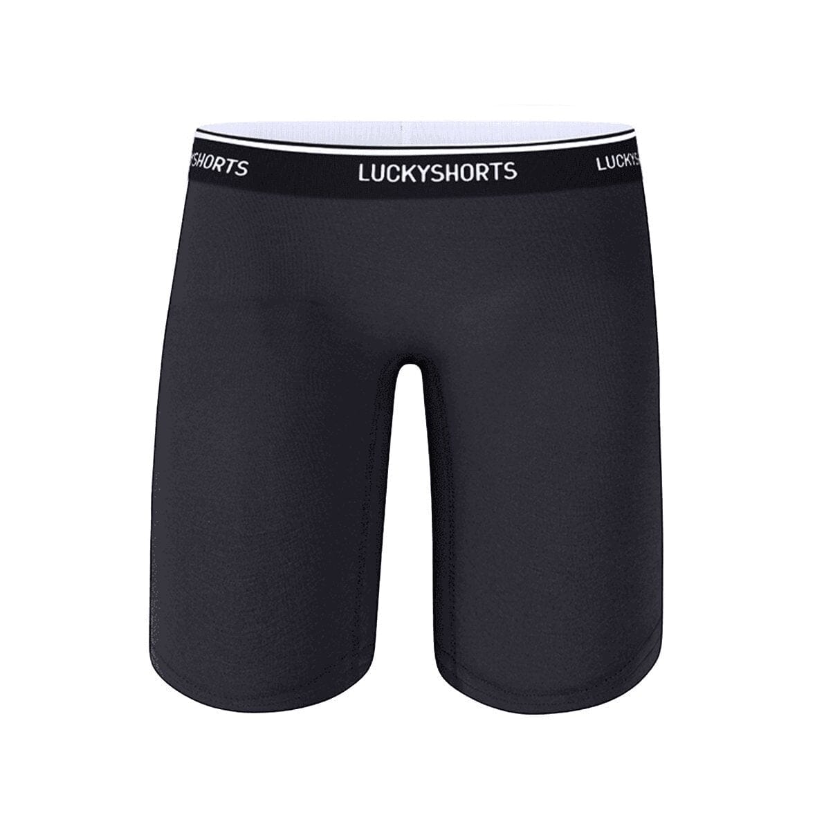 LUCKYSHORTS Homey Grey + Black waistband