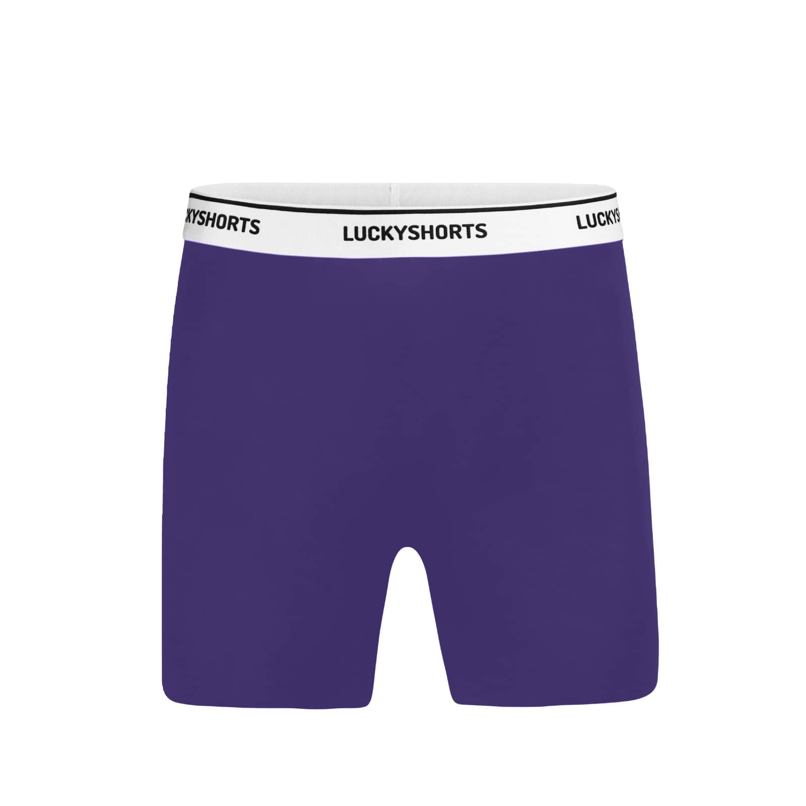 LUCKYSHORTS M / Lila Hochtaillierte Lucky