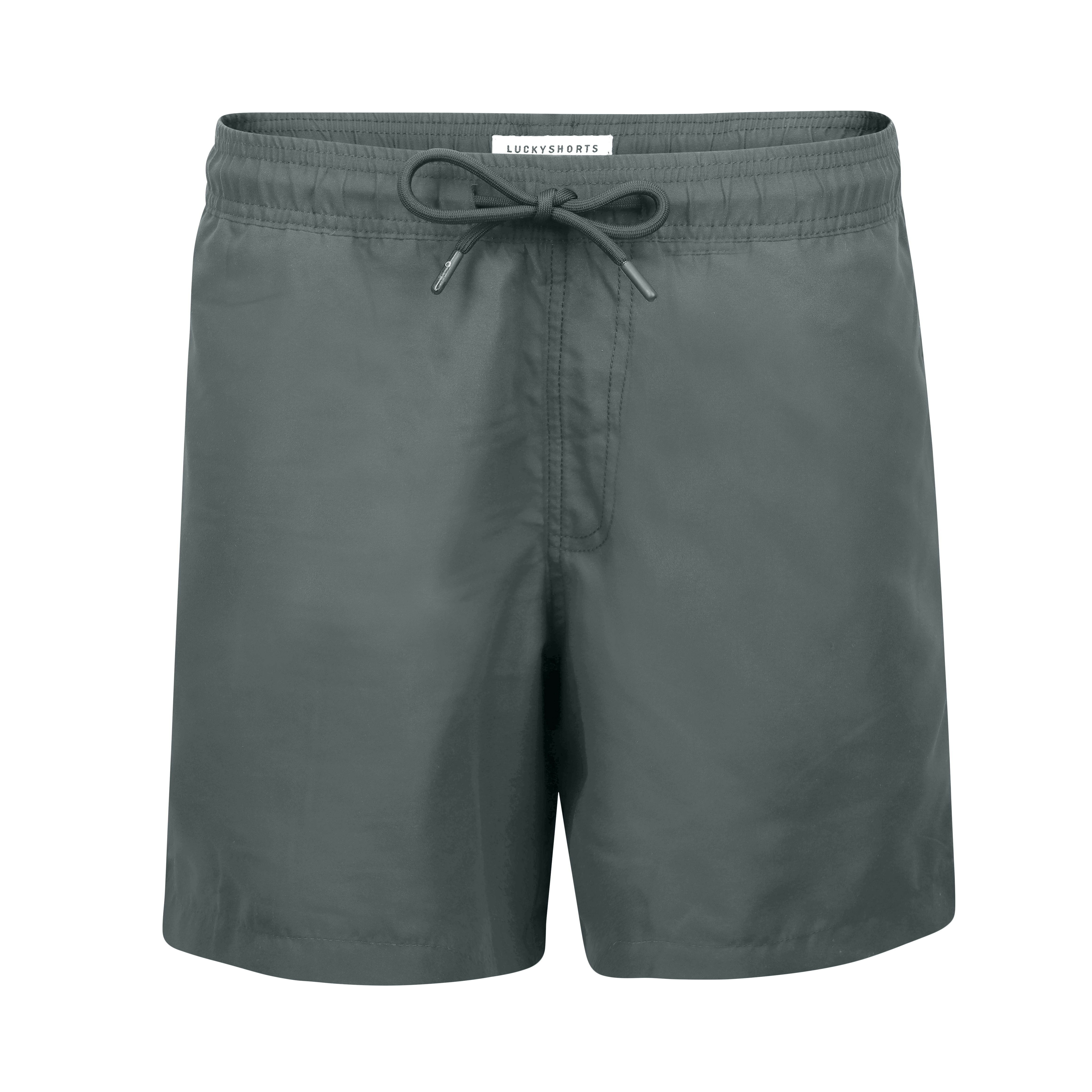 LUCKYSHORTS Zwembroek S / Grey Swimshort