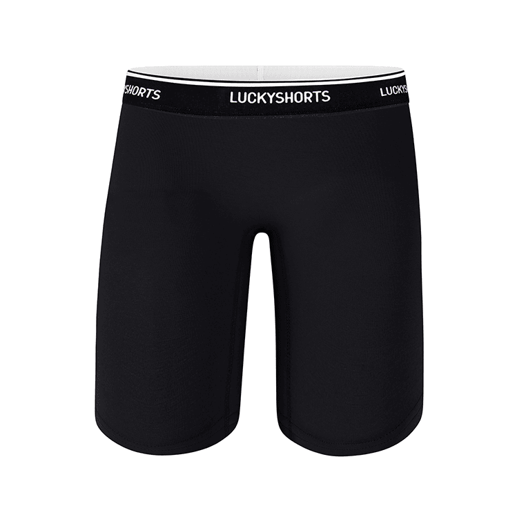 LUCKYSHORTS S / Schwarz + Schwarzer Bund HOMEY