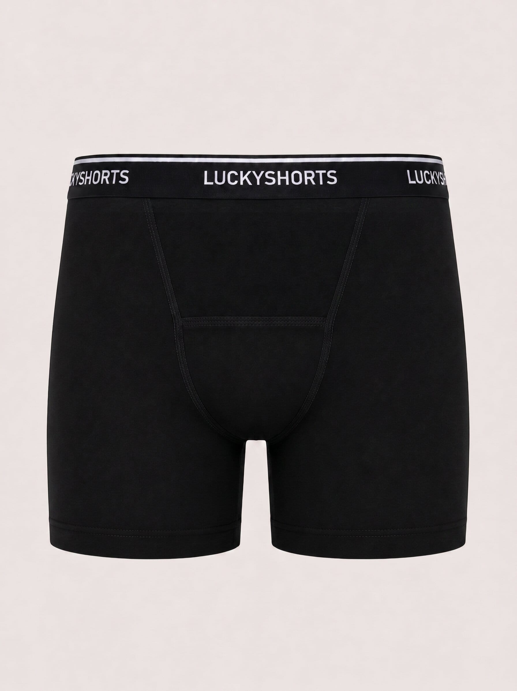 LUCKYSHORTS Period underwear Lucky Black + black waistband