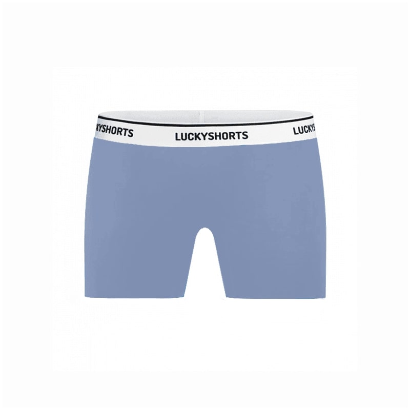 LUCKYSHORTS XXL Vivides Babyblau