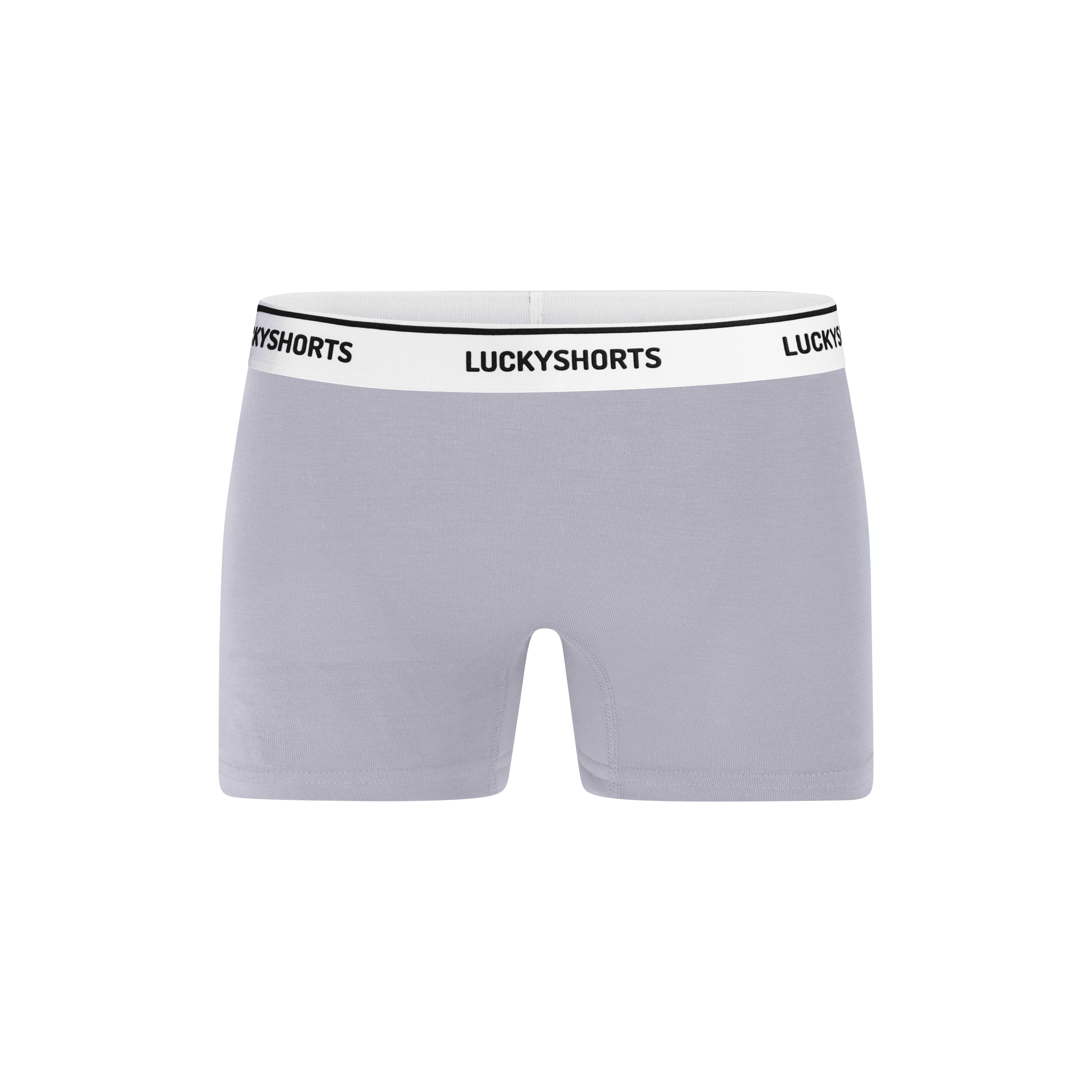 LUCKYSHORTS M Vivides Lavendelblau
