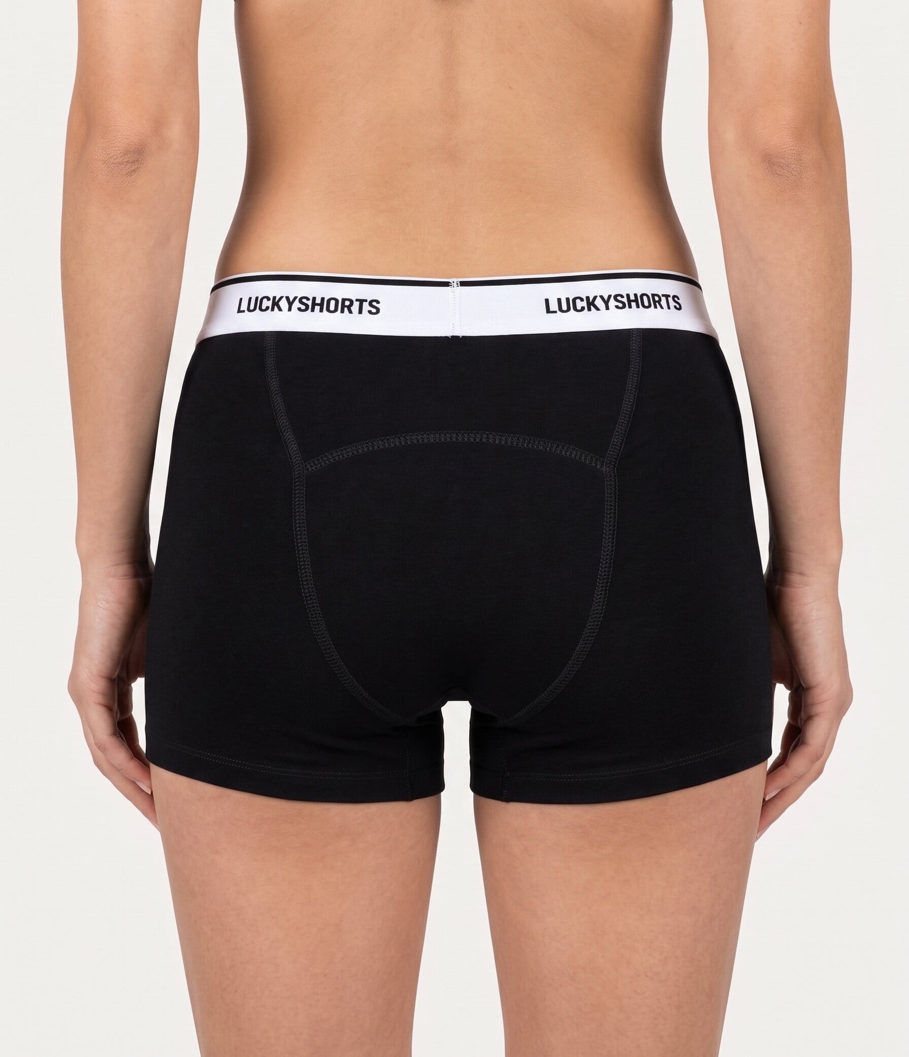 LUCKYSHORTS Period Underwear Vivid Black