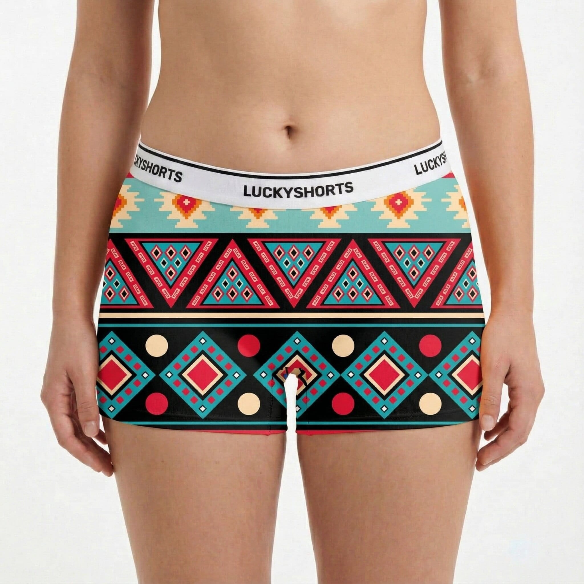 LUCKYSHORTS Vivid Aztec