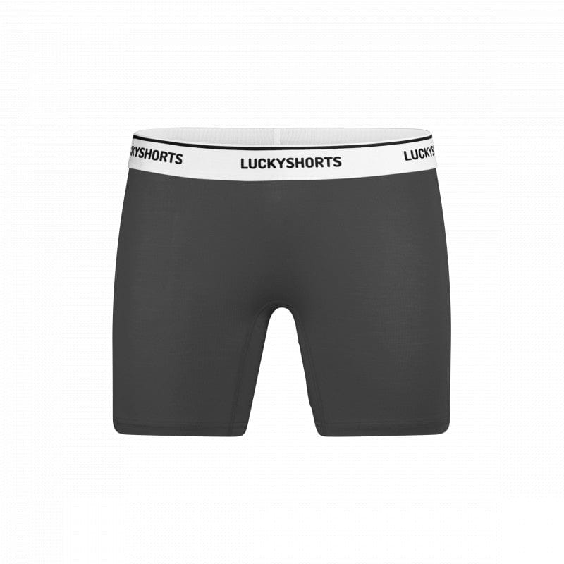 LUCKYSHORTS / Grau LUCKY