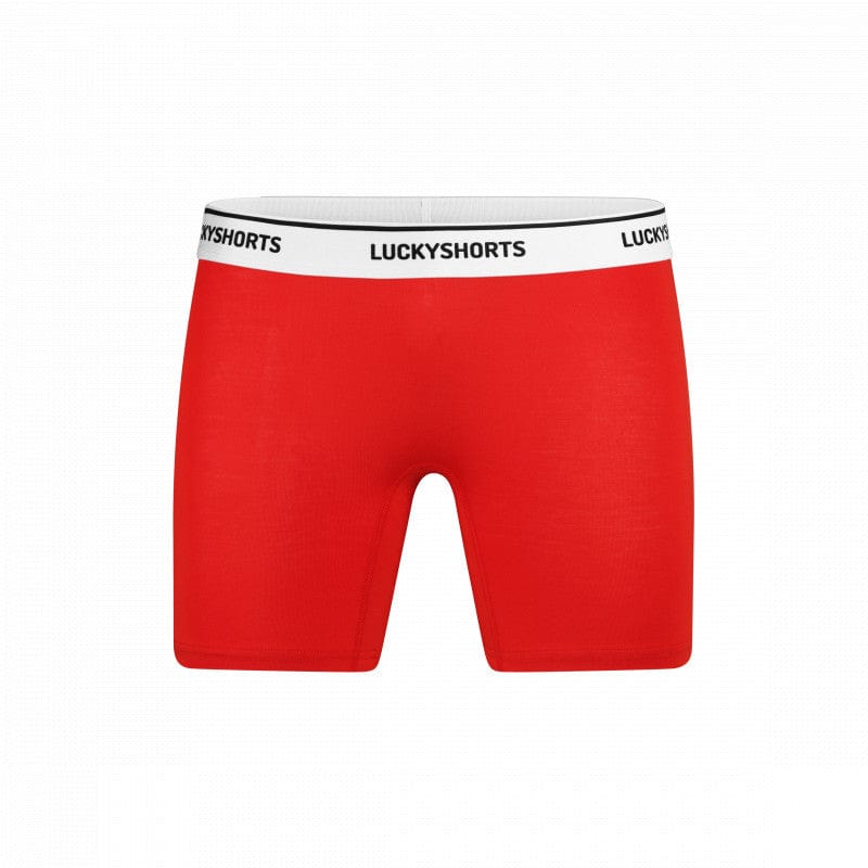 LUCKYSHORTS / Red LUCKY